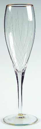 Enchantment Gold Fluted Champagne