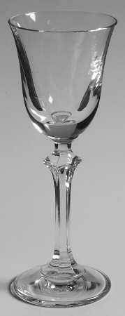 Fedora (No Trim) Cordial Glass