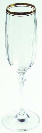 Heiress Gold Fluted Champagne