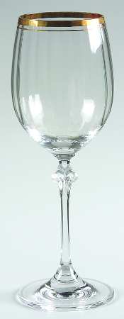 Heiress Gold Wine Glass