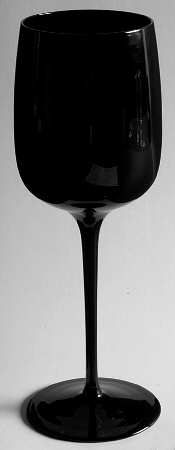 Minx Black (No Trim) Wine Glass