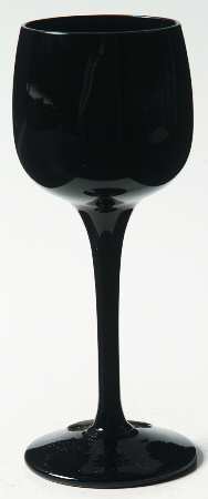 Minx Black (No Trim) Cordial Glass