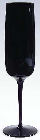 Minx Black (No Trim) Fluted Champagne