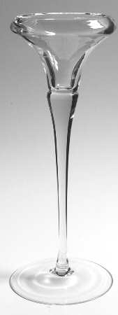 Minx Pink 9" Single Light Candlestick