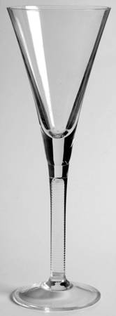 Modern Art Fluted Champagne