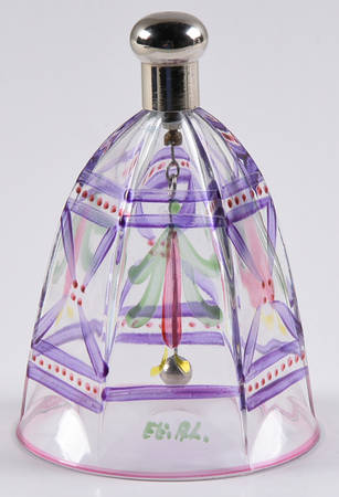 Anna Amethyst (Handpainted, Casual) Bell