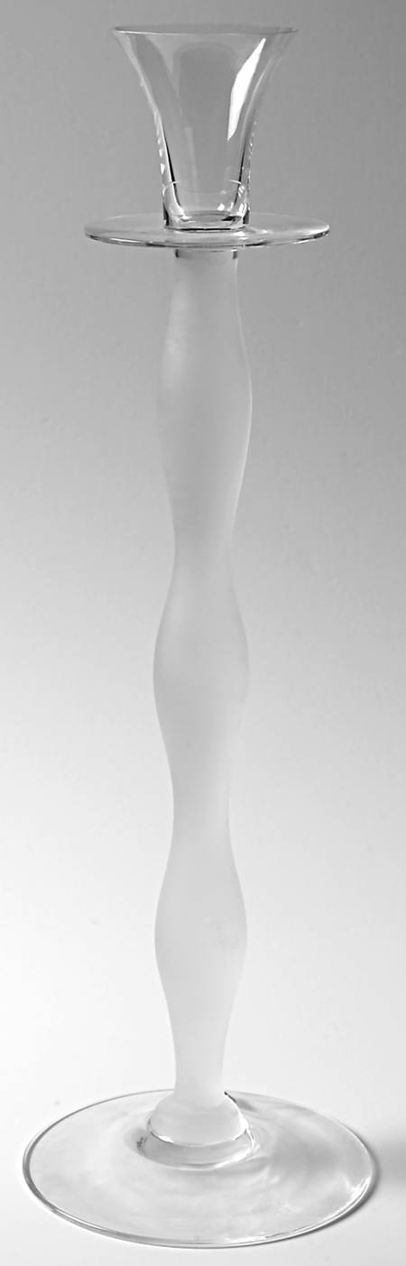 Celeste 14" Tall Single Light Candlestick by Orrefors