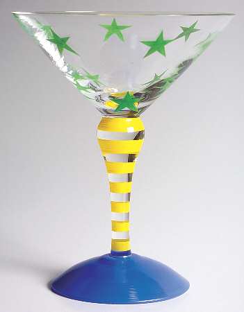 Clown Martini Glass
