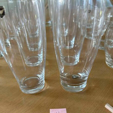 Illusion Clear 12 Oz Flat Tumbler