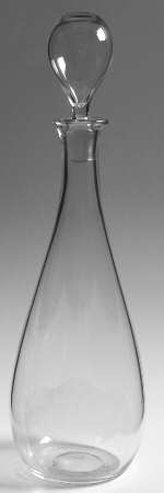Illusion Clear Decanter & Stopper