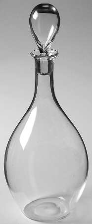 Illusion Clear Decanter & Stopper