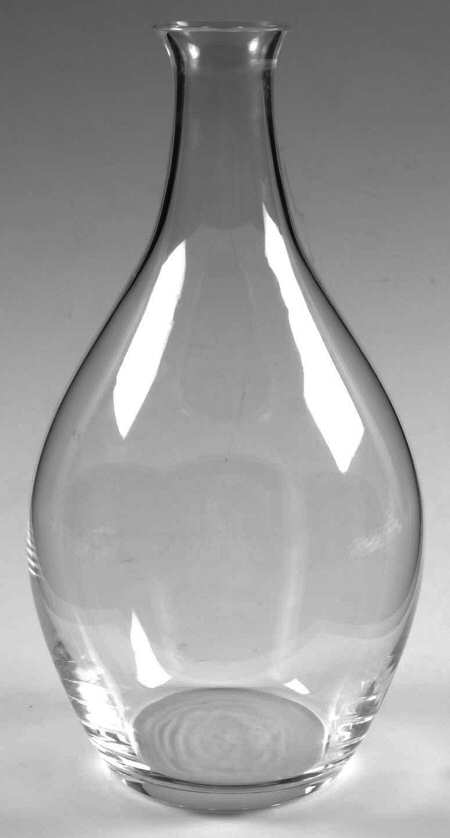 Illusion Clear Decanter No Stopper