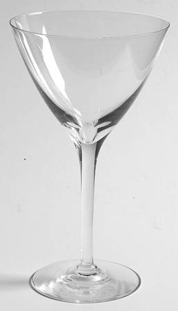 Illusion Clear Martini Glass