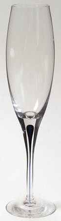 Intermezzo Blue Fluted Champagne by Orrefors