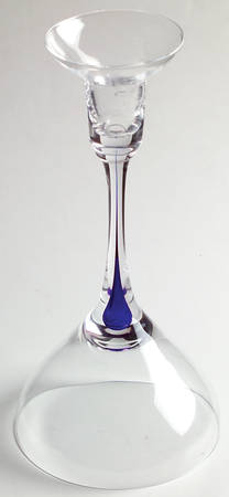 Intermezzo Blue Tall Single Light Candlestick