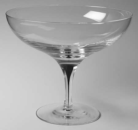 Intermezzo Blue Round Compote (Height X Width)