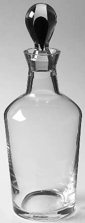 Intermezzo Black Wine Decanter & Stopper