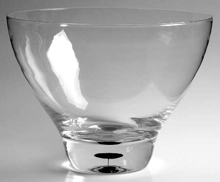 Intermezzo Black 9" Round Bowl