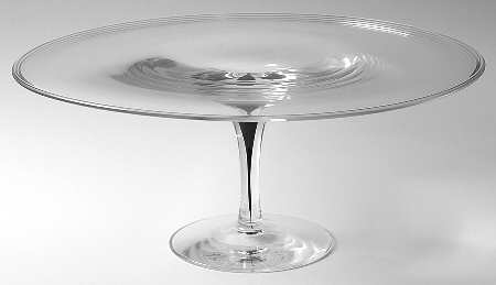 Intermezzo Black 13" Diameter Cake Stand/Pedestal
