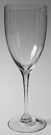 Laura Play of Lines Water Goblet