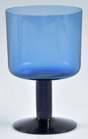 Picnic Midnight Blue Water Goblet