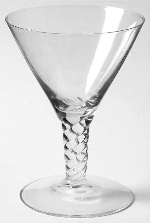 Spiral Clear Liquor Cocktail