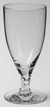 Spiral Clear Juice Glass