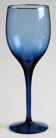Starfire Blue (Platinum Trim) by Orrefors
