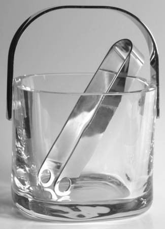 Sven (Barware) Ice Bucket & Handle w/Tongs No Drain
