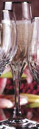 Elation Platinum Fluted Champagne