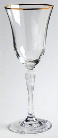 Andrielle Gold Wine Glass