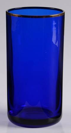 Boardroom Blue Highball Glass