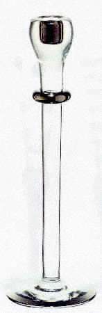 Celebration Platinum 12" Tall Single Light Candlestick