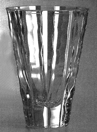 Waves 7" Flower Vase