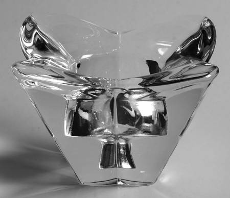 Lotus Violet (Giftware) Single Light Candlestick