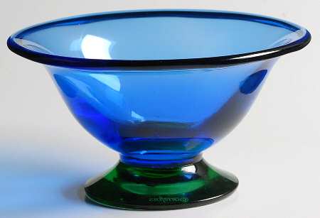 Louise Blue Green by Orrefors