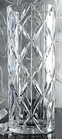 Crystal Tones 14" Flower Vase