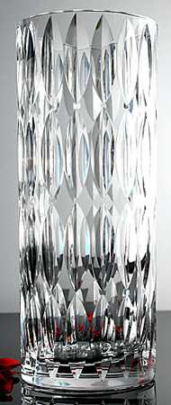 Crystal Tones 14" Flower Vase
