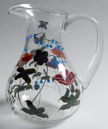 Crimson Bloom 80 Oz Pitcher