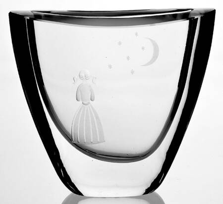 Wish To the Moon 5" Flower Vase