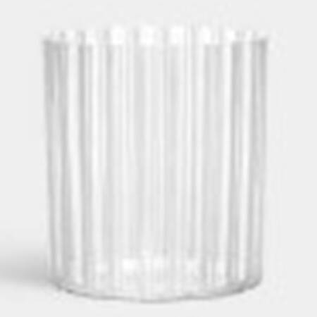 Cut in Number 8" Flower Vase
