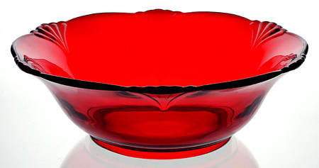 Crow's Foot Ruby 9" Round Bowl