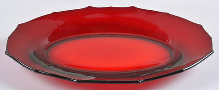 Crow's Foot Ruby 10" Oval Platter