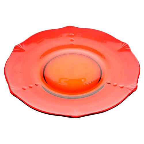Crow's Foot Ruby Dinner Plate