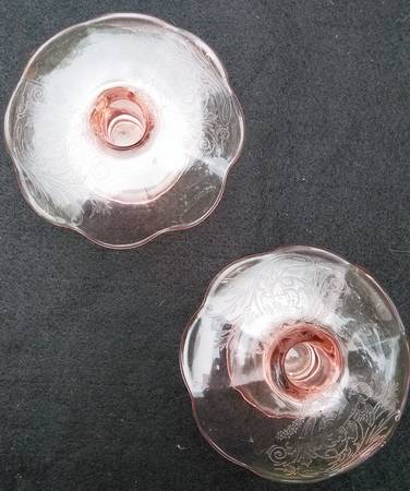 Cupid Pink Single Light Candlestick