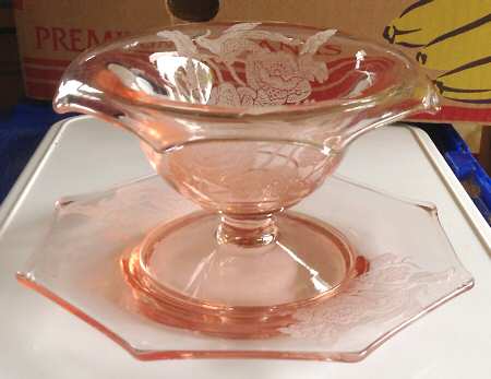 Nora Bird Pink Mayonnaise Bowl, Bowl Only