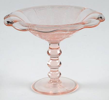 Peacock and Wild Rose Pink Compote