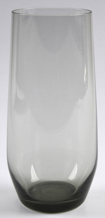 Cora Smoke (Smoke Bowl, Clear Stem) Flat Tumbler