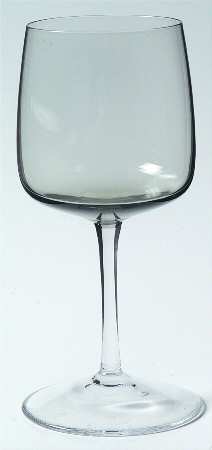 Cora Smoke (Smoke Bowl, Clear Stem) Claret Wine
