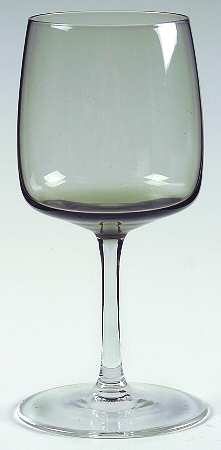 Cora Smoke (Smoke Bowl, Clear Stem) Wine
